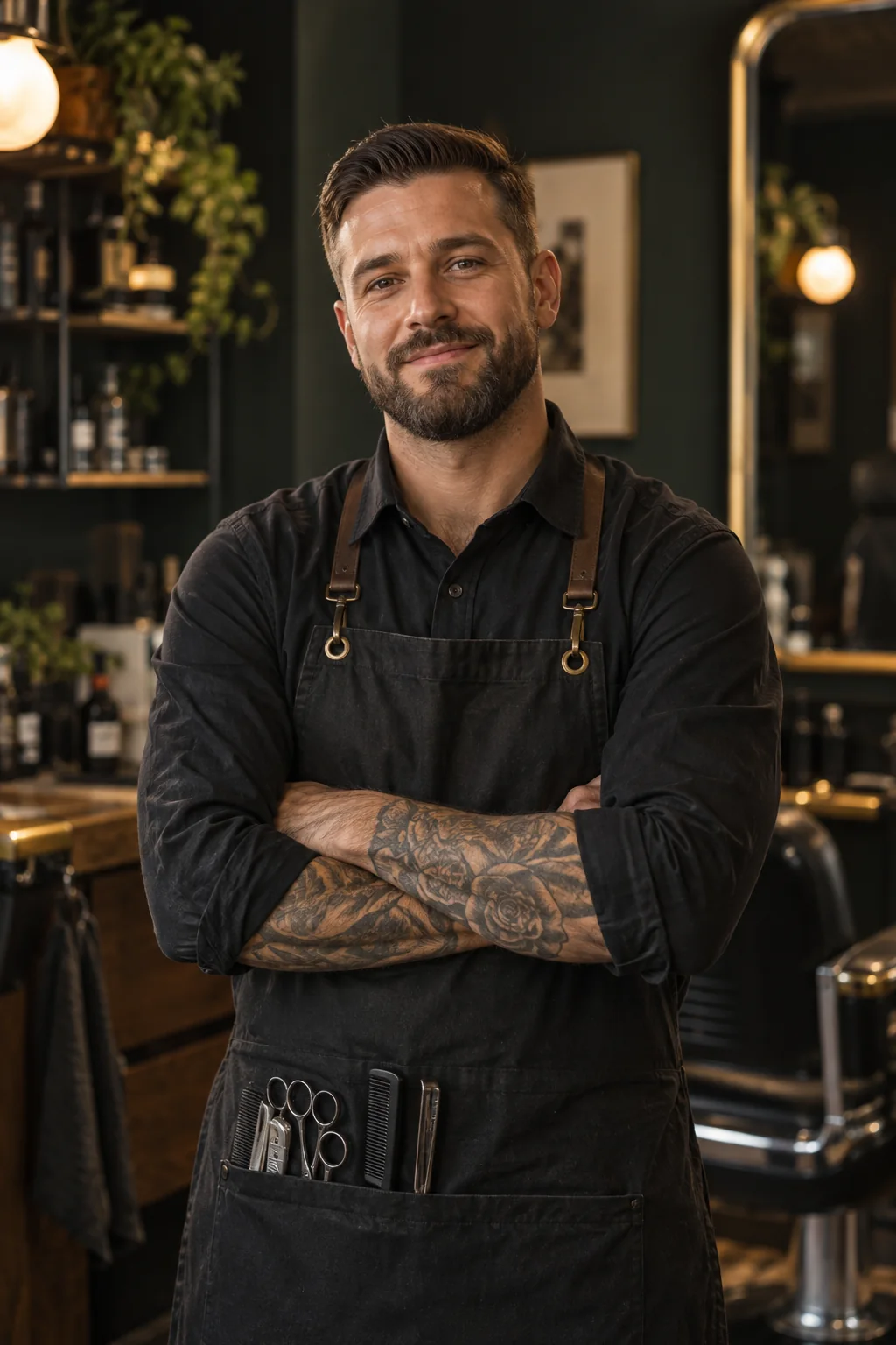 Fictief portret van Milan de Jong